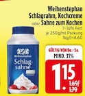 Schlagrahm Angebote von Weihenstephan bei EDEKA Ravensburg für 1,15 €