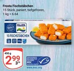 Fischstäbchen im Angebot bei GLOBUS in Neubrandenburg Fischstäbchen Angebote von Frosta bei GLOBUS Neubrandenburg für 2,99 €