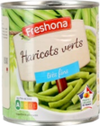 Haricots verts très fins - FRESHONA - Lidl à Drancy Haricots verts très fins - FRESHONA en promo chez Lidl Drancy à 1,06 €