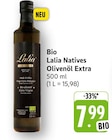 Bio Lalia Natives Olivenöl Extra bei EDEKA im Trebur Prospekt für 7,99 €