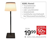Aktuelles LED-Akku-Solarleuchte Angebot bei XXXLutz Möbelhäuser in Hamburg ab 19,99 €