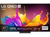 65QNED86T6A QNED TV (Flat, 65 Zoll / 165 cm, UHD 4K, SMART TV, webOS 24 mit ThinQ) im MediaMarkt Saturn Prospekt 65QNED86T6A QNED TV (Flat, 65 Zoll / 165 cm, UHD 4K, SMART TV, webOS 24 mit ThinQ) von LG im aktuellen MediaMarkt Saturn Prospekt für 1.219,00 €