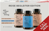 Reise-Apotheke Edition von get your wellbeing für 24,99 € bei budni im Angebot Reise-Apotheke Edition von get your wellbeing im aktuellen budni Prospekt