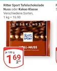 Tafelschokolade Nuss Angebote von Ritter Sport bei GLOBUS Neubrandenburg für 1,69 €