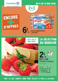 Prospectus E.Leclerc à Prigonrieux, "TOUT CE QUI COMPTE POUR VOUS EXISTE À PRIX E.LECERC", 28 pages, 05/05/2026 - 16/05/2026