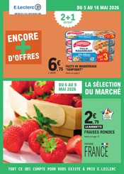 Catalogue Supermarchés E.Leclerc en cours à Prigonrieux et alentours, "TOUT CE QUI COMPTE POUR VOUS EXISTE À PRIX E.LECERC", 28 pages, 05/05/2026 - 16/05/2026