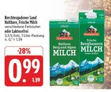 Haltbare Milch im Angebot bei EDEKA in Suhl Haltbare Milch Angebote von Berchtesgadener Land bei EDEKA Suhl für 0,99 €