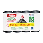 Lot de 15 sacs poubelle 30L - ALFAPAC en promo chez Carrefour Limoges à 8,75 €