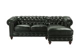 Aktuelle Couch Angebote bei Höffner in Hamburg Aktuelles uno Ecksofa Bezug aus Echtleder Chesterfield Angebot bei Höffner in Hamburg ab 1.999,00 €