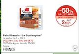 Pain libanais - La Boulangère en promo chez Monoprix Lorient à 2,51 €