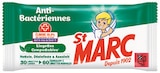 Lingettes Anti-Bactériennes Compostables - SAINT MARC à 0,47 € dans le catalogue Netto