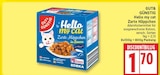 Hello my cat Zarte Häppchen von GUT&GÜNSTIG für 1,70 € bei EDEKA im Angebot Hello my cat Zarte Häppchen von GUT&GÜNSTIG im aktuellen EDEKA Prospekt
