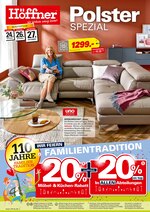 Höffner Prospekt für Emsdetten mit 20 Seiten Höffner Prospekt für Emsdetten: "Polster-Spezial", 20 Seiten, 14.10.2020 - 27.10.2020