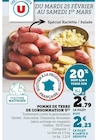 Pomme de terre de consommation - U en promo chez Super U Nanterre à 2,23 €