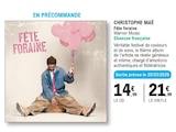 Promo Christophe maé à 14,99 € dans le catalogue E.Leclerc à Saint-Dié-des-Vosges