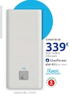 Chauffe-eau électrique plat 65 L - Olympic en promo chez Mr.Bricolage Saint-Nazaire à 339,00 €