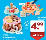 Holz-Kochset im ALDI SÜD Prospekt Holz-Kochset von TOYLINO im aktuellen ALDI SÜD Prospekt für 4,99 €