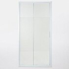 Porte de douche coulissante 2 volets "Onega" l. 100 cm en verre aspect dépoli - Brico Dépôt à Aix-en-Provence Porte de douche coulissante 2 volets "Onega" l. 100 cm en verre aspect dépoli en promo chez Brico Dépôt Aix-en-Provence à 149,00 €