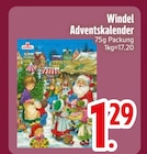 Adventskalender im Angebot bei EDEKA in Schwandorf Adventskalender Angebote von Windel bei EDEKA Schwandorf für 1,29 €