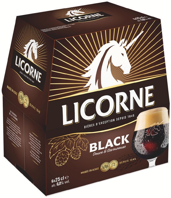 LICORNE Bière Black Colruyt Les offres Colruyt du moment : Bière Leffe
