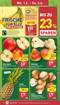 ALDI Nord Prospekt der Woche "Aktuelle Angebote" Seite 2, 01.06.2026 bis 06.06.2026 für Schladen Aktueller ALDI Nord Prospekt "Aktuelle Angebote" Seite 2 von 38 Seiten für Schladen