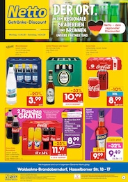 Netto Marken-Discount Prospekt für Grävenwiesbach mit 2 Seiten Netto Marken-Discount Prospekt für Grävenwiesbach: "DER ORT, AN DEM DU IMMER AUSGEZEICHNETE PREISE FINDEST.", 2 Seiten, 13.04.2026 - 18.04.2026