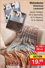 Wohndecke Winterliche Landschaft Angebote bei Zimmermann Aurich für 19,99 €