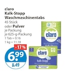 Kalk-Stopp im V-Markt Prospekt Kalk-Stopp von claro im aktuellen V-Markt Prospekt für 6,99 €