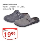 Herren-Pantolette im Angebot bei GLOBUS in Weimar Herren-Pantolette Angebote bei GLOBUS Weimar für 19,99 €