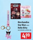 Merchandise Star Wars oder Hello Kitty Angebote bei famila Nordost Pinneberg für 4,99 €