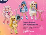 Poupée High junior musique - Rainbow - La Grande Récré Poupée High junior musique - Rainbow à 24,99 € dans le catalogue La Grande Récré