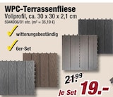 Aktuelles WPC-Terrassenfliese Angebot bei POCO in Leverkusen ab 19,00 €