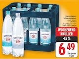 Mineralwasser von Gerolsteiner für 6,49 € bei E center im Angebot Mineralwasser von Gerolsteiner im aktuellen E center Prospekt