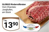 Rinderrollbraten Angebote von Globus bei GLOBUS Hof für 13,90 €