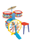 Batterie avec tabouret - Pat Patrouille - La Grande Récré à Noisy-le-Grand Batterie avec tabouret - Pat Patrouille en promo chez La Grande Récré Noisy-le-Grand à 39,99 €