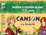 Promo Pochette papier dessin "C" à grain à 1,65 € dans le catalogue Intermarché à Tarascon