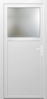 Porte de service - PVC - Tirant gauche - 1/3 vitrée - 860x2080mm - Brico Cash Porte de service - PVC - Tirant gauche - 1/3 vitrée - 860x2080mm à 205,00 € dans le catalogue Brico Cash