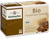 Bio Fenchel-Anis-Kümmel Tee oder Bio Pfefferminze Tee von Bünting im aktuellen REWE Prospekt