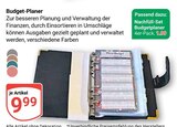 Budget-Planer Angebote bei GLOBUS Rostock für 1,99 €