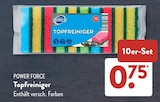 Topfreiniger Angebote von Power Force bei ALDI SÜD Erlangen für 0,75 €