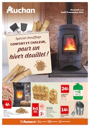 Catalogue Auchan Hypermarché "CONFORT ET CHALEUR, pour un hiver douillet !" à Trangé et alentours, 2 pages, 05/11/2024 - 11/11/2024