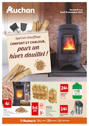 Catalogue Supermarchés Auchan Hypermarché en cours à Dry et alentours, "CONFORT ET CHALEUR, pour un hiver douillet !", 2 pages, 05/11/2024 - 11/11/2024