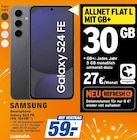 Aktuelles Smartphone Galaxy S24 FE (5G 128GB) Angebot bei expert in Karlsruhe ab 59,00 €