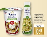 Cremfine 100% Pflanzlich Angebote von Rama bei Marktkauf Aalen für 0,99 €