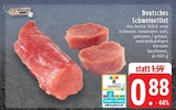 Deutsches Schweinefilet bei EDEKA im Mönchengladbach Prospekt für 0,88 €