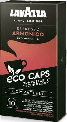Capsules café eco caps Espresso Armonico - Géant Casino à Aix-en-Provence Capsules café eco caps Espresso Armonico en promo chez Géant Casino Aix-en-Provence à 1,61 €