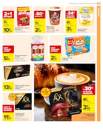 Prix et réduction Café Arabica dans le prospectus Carrefour Market en cours Offre Café Arabica dans le catalogue Carrefour Market du moment à la page 35