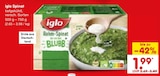 Spinat im Netto Marken-Discount Prospekt Spinat von iglo im aktuellen Netto Marken-Discount Prospekt für 1,99 €