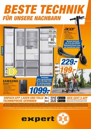 expert Prospekt für Neumünster mit 12 Seiten expert Prospekt für Neumünster: "BESTE TECHNIK FÜR UNSERE NACHBARN", 12 Seiten, 21.06.2025 - 28.06.2025