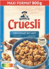 Céréales Cruesli Chocolat au Lait - QUAKER dans le catalogue Aldi